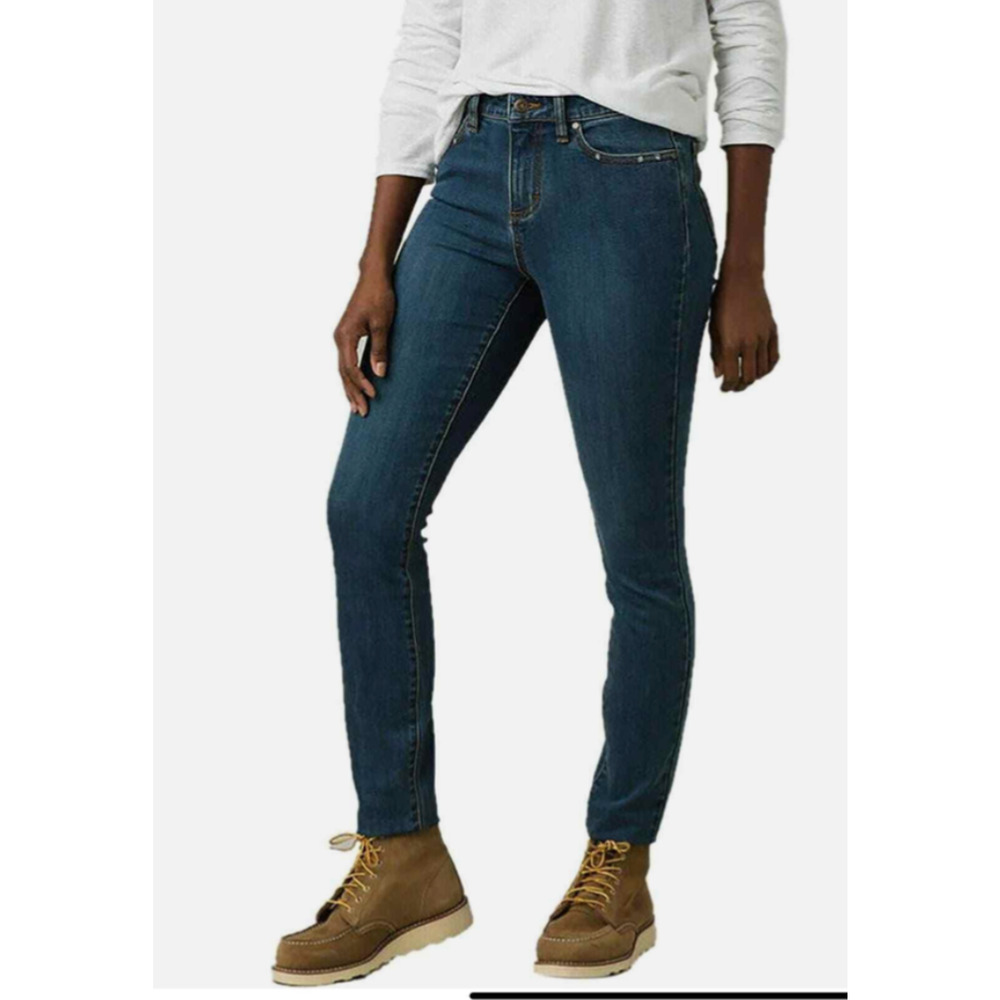 NEW prAna Blue Jeans Women's Sienna True Blue Jeans Size 8R Inseam 31” $109 C22